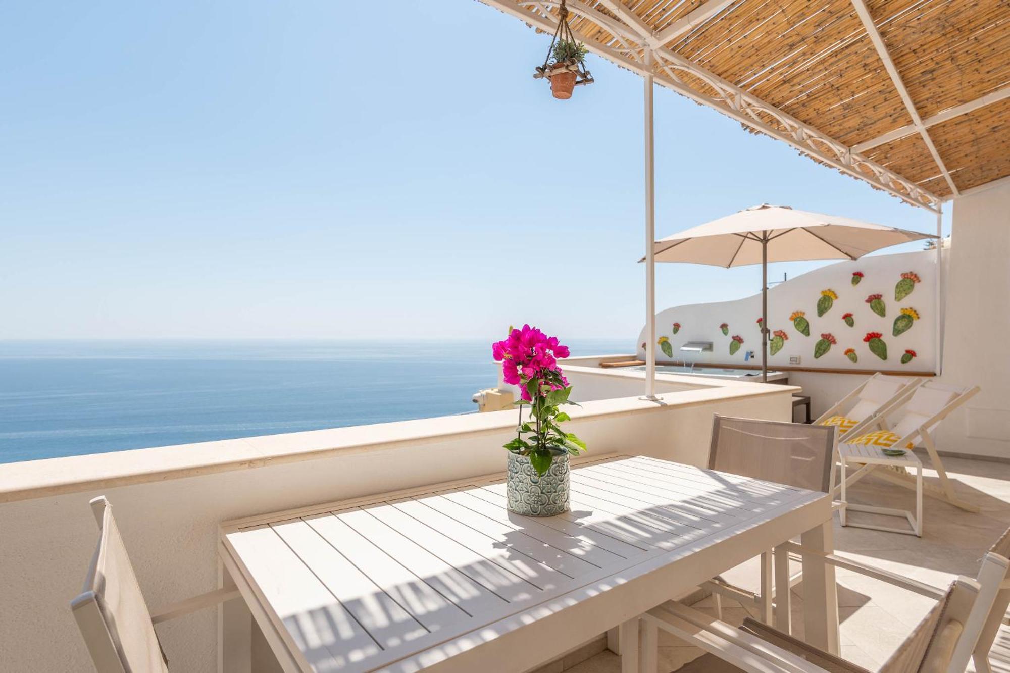 Villa Marea Praiano Bagian luar foto