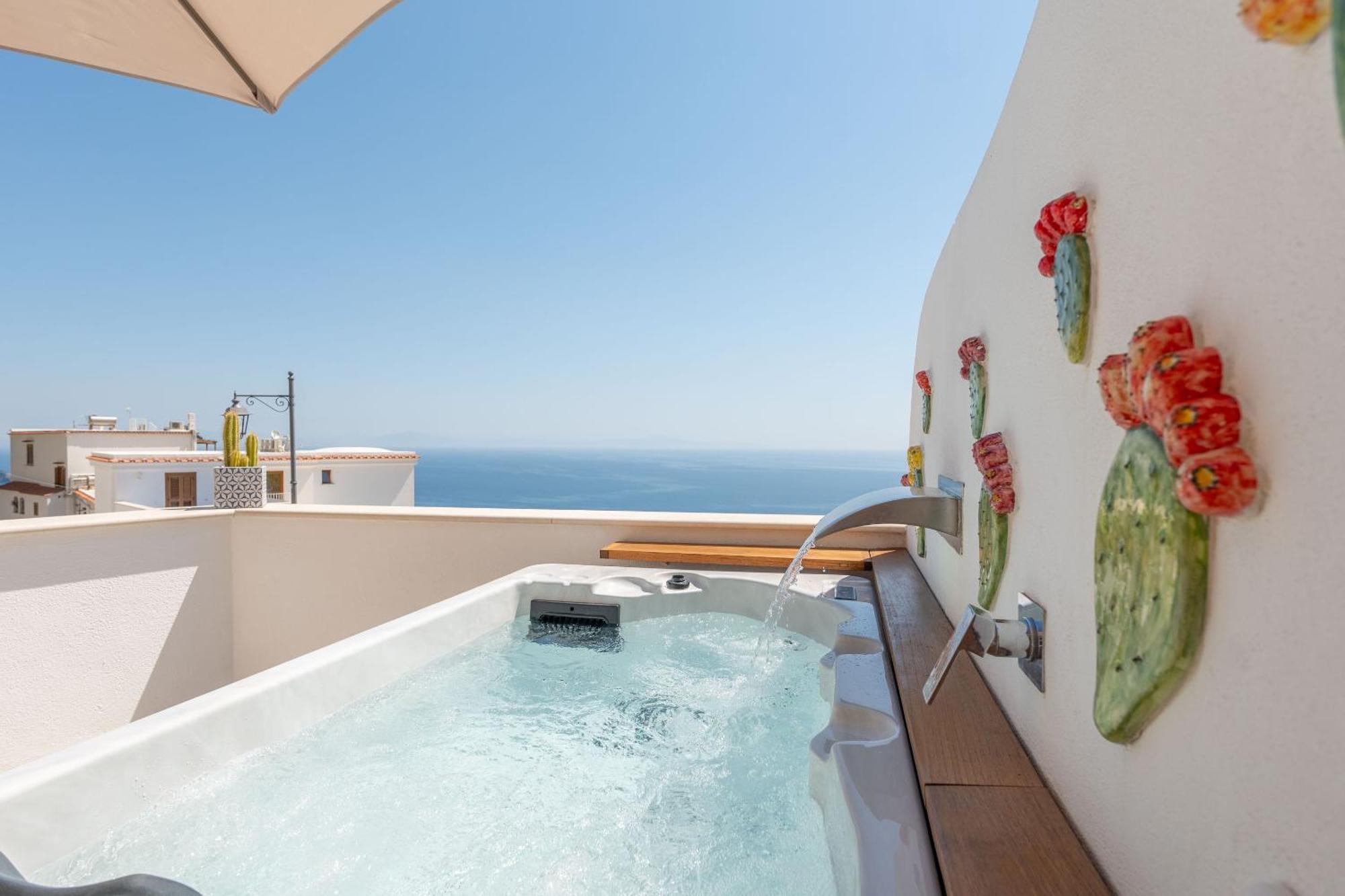 Villa Marea Praiano Bagian luar foto